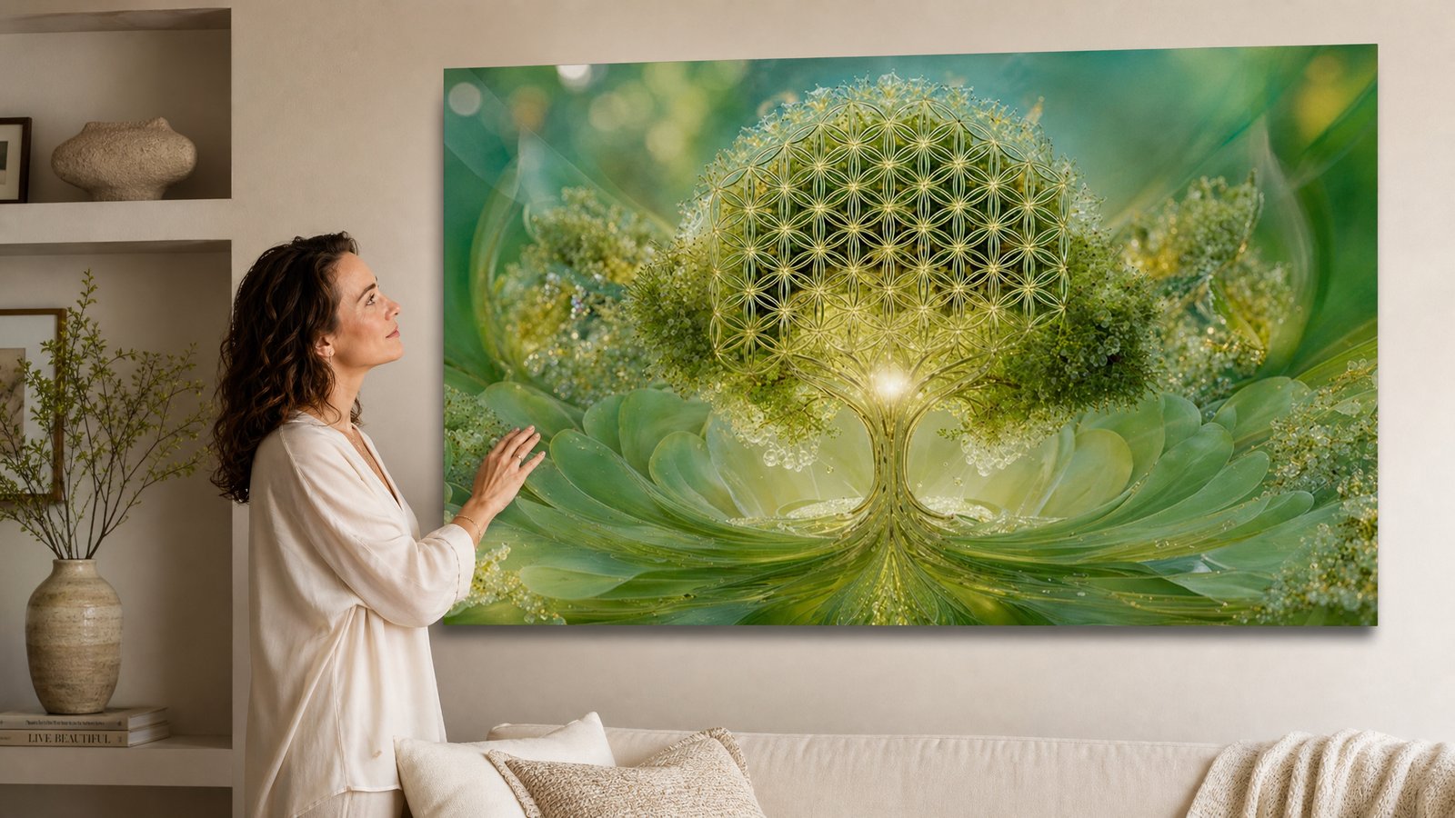 Blume des Lebens Bedeutung, Wirkung und Anwendung im Raum